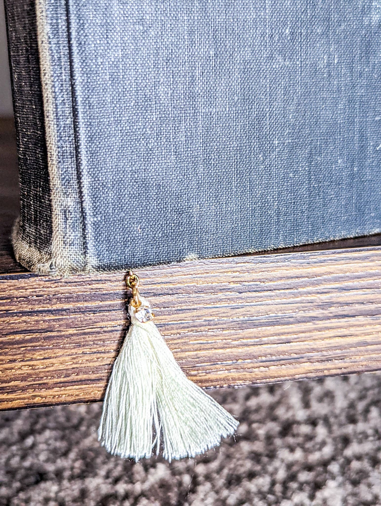 Fantasy High Fae Sword Gold Chain Bookmark