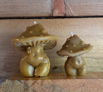Sexy Little Mush Beeswax Candle