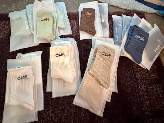 Dwell Logo Socks