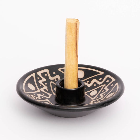 Chulucanas Ceramics Palo Santo Holder