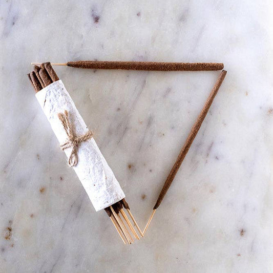 Artisanal Hand Rolled Incense - Sweet Sandalwood