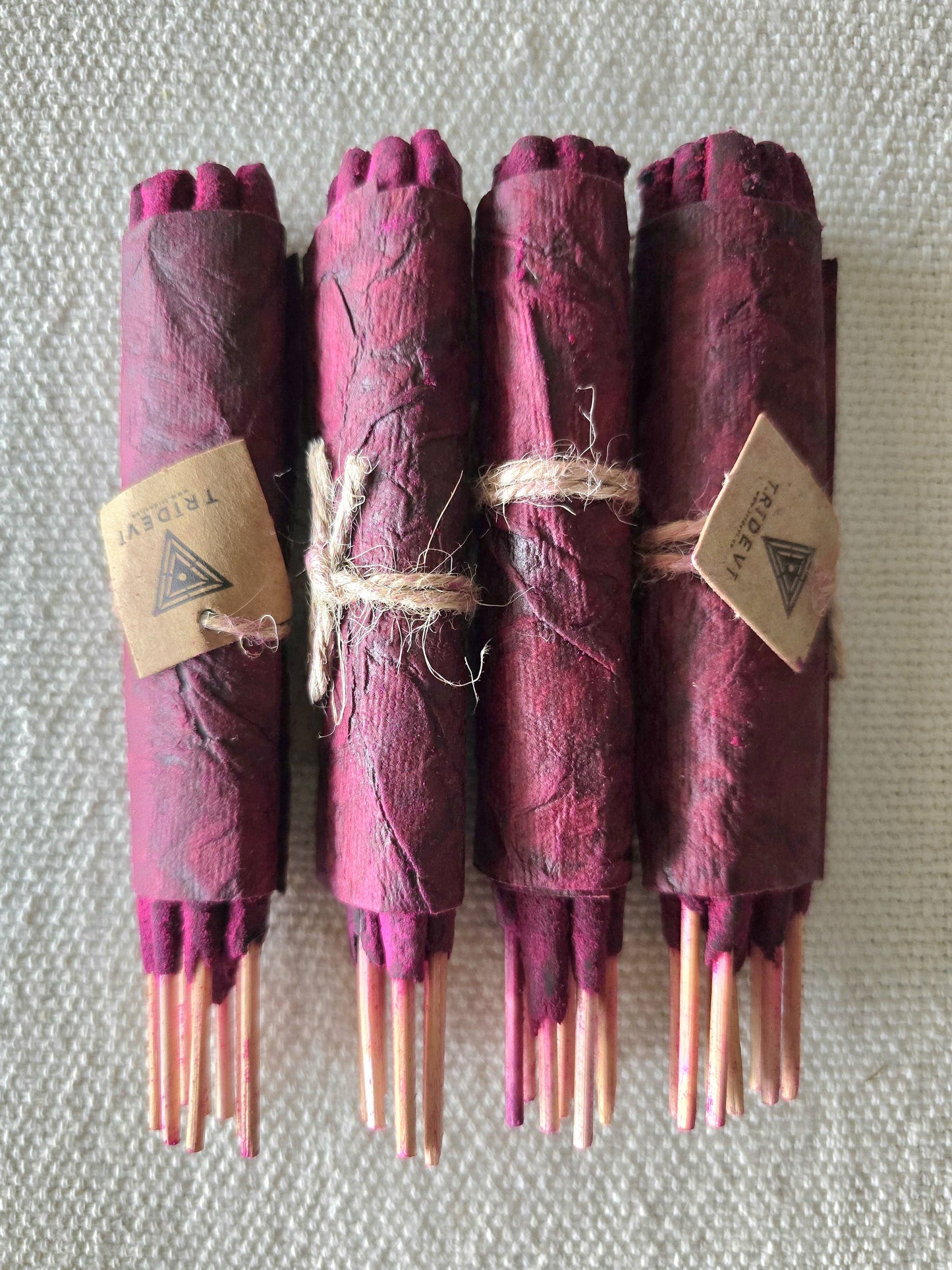 Artisanal Hand Rolled Incense - Pure Rose