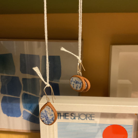 Rattlesnakes and Rainbows earrings