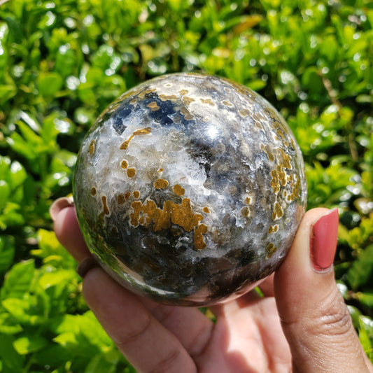 small jasper ocean sphere
