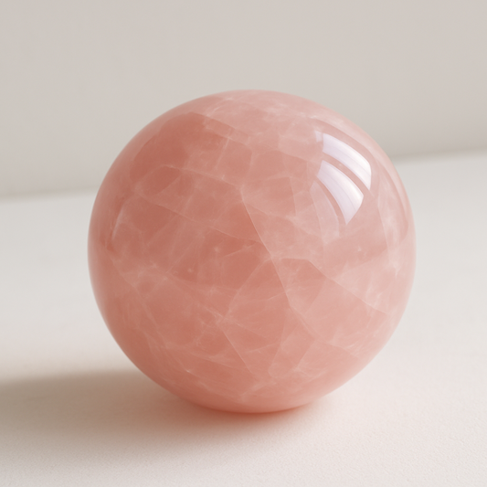 rose quartz sphere